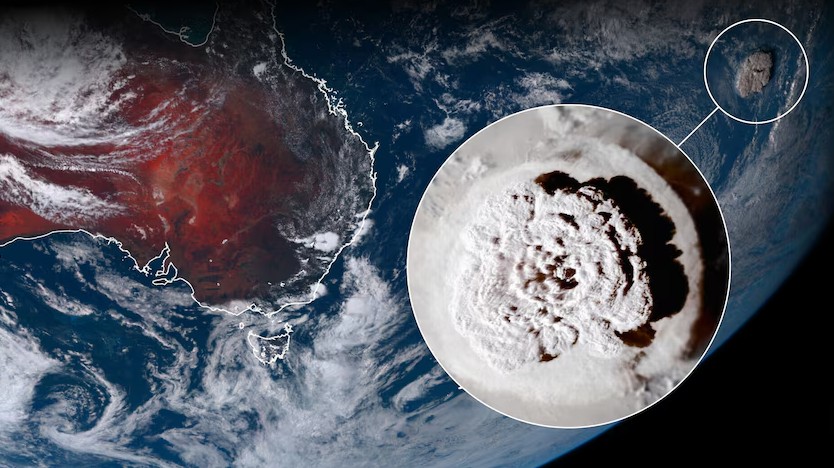 2022 წელს ვულკანის ამოფრქვევა თანამედროვეობის ყველაზე ხმამაღალ მოვლენად დასახელდა